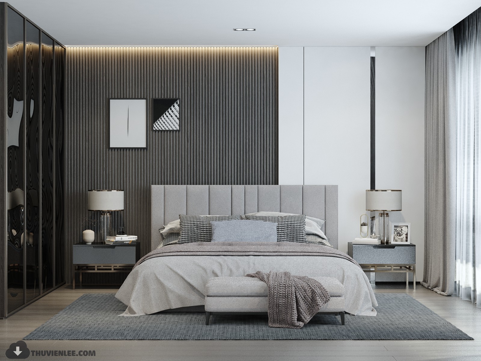 3D Interior Model Bed Room 230498 Scene 3dsmax