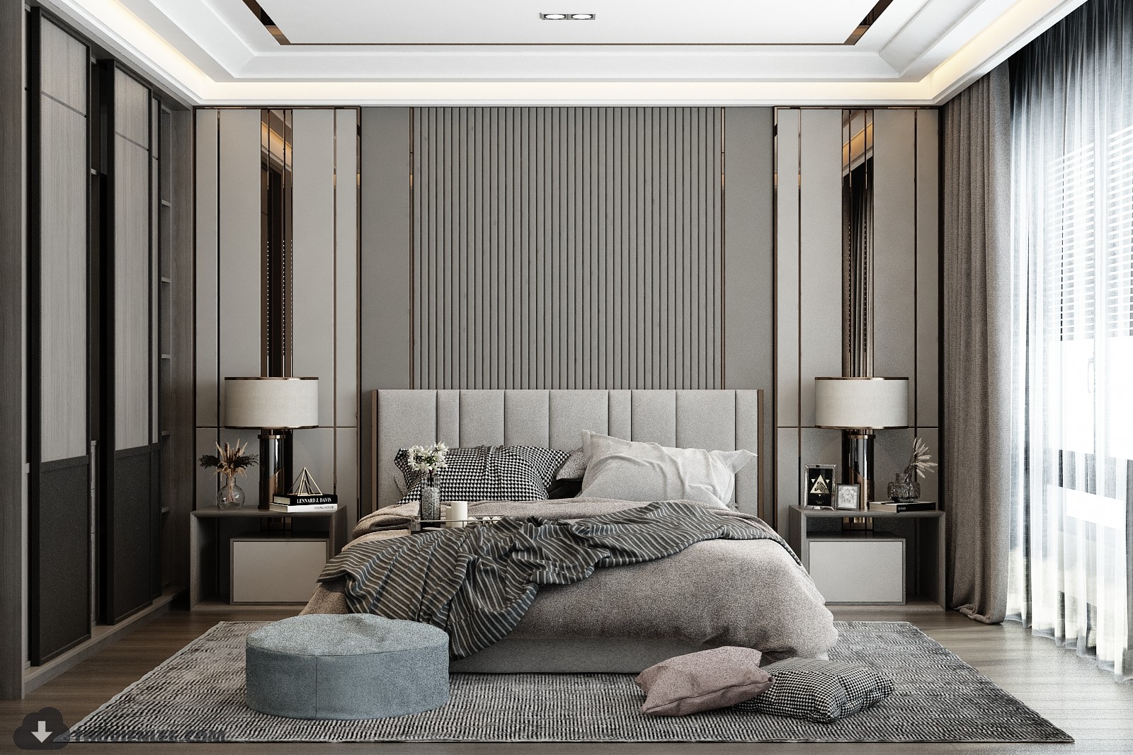 3D Interior Model Bed Room 230499 Scene 3dsmax