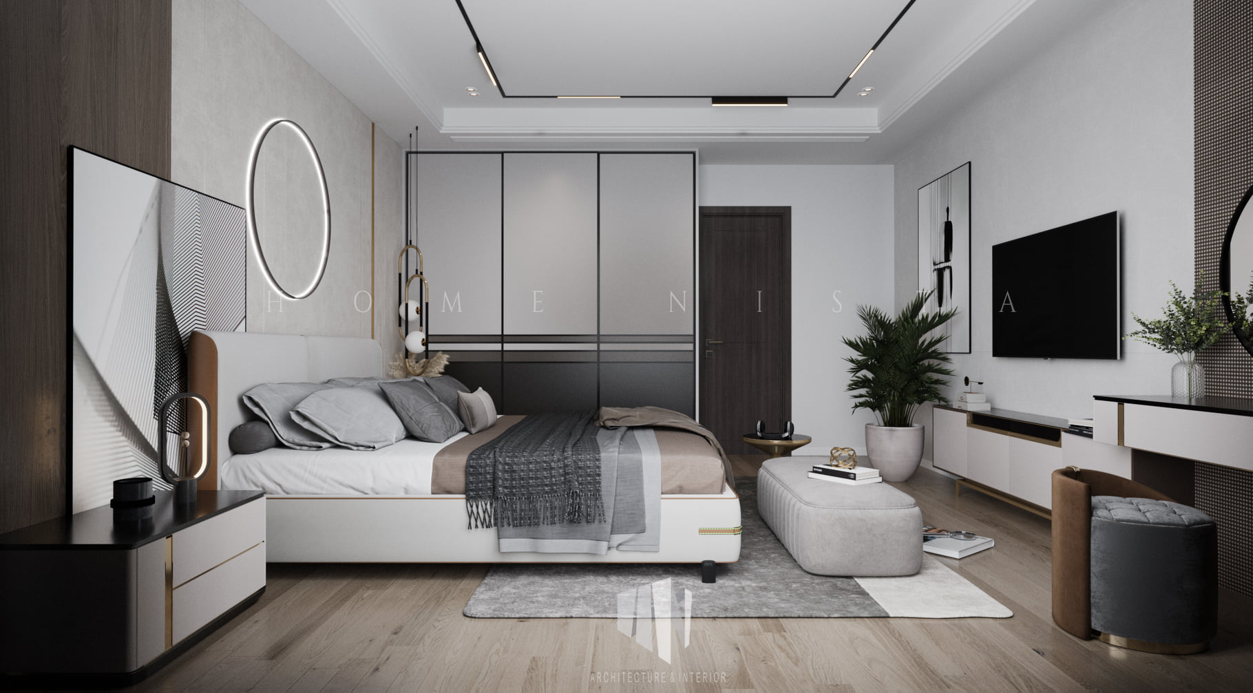 3D Interior Model Bed Room 230502 Scene 3dsmax