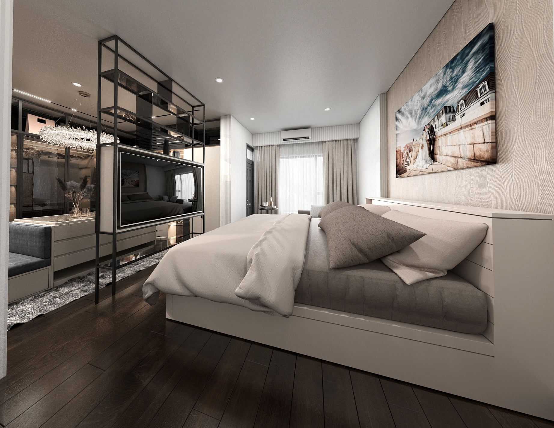 3D Interior Model Bed Room 230503 Scene 3dsmax