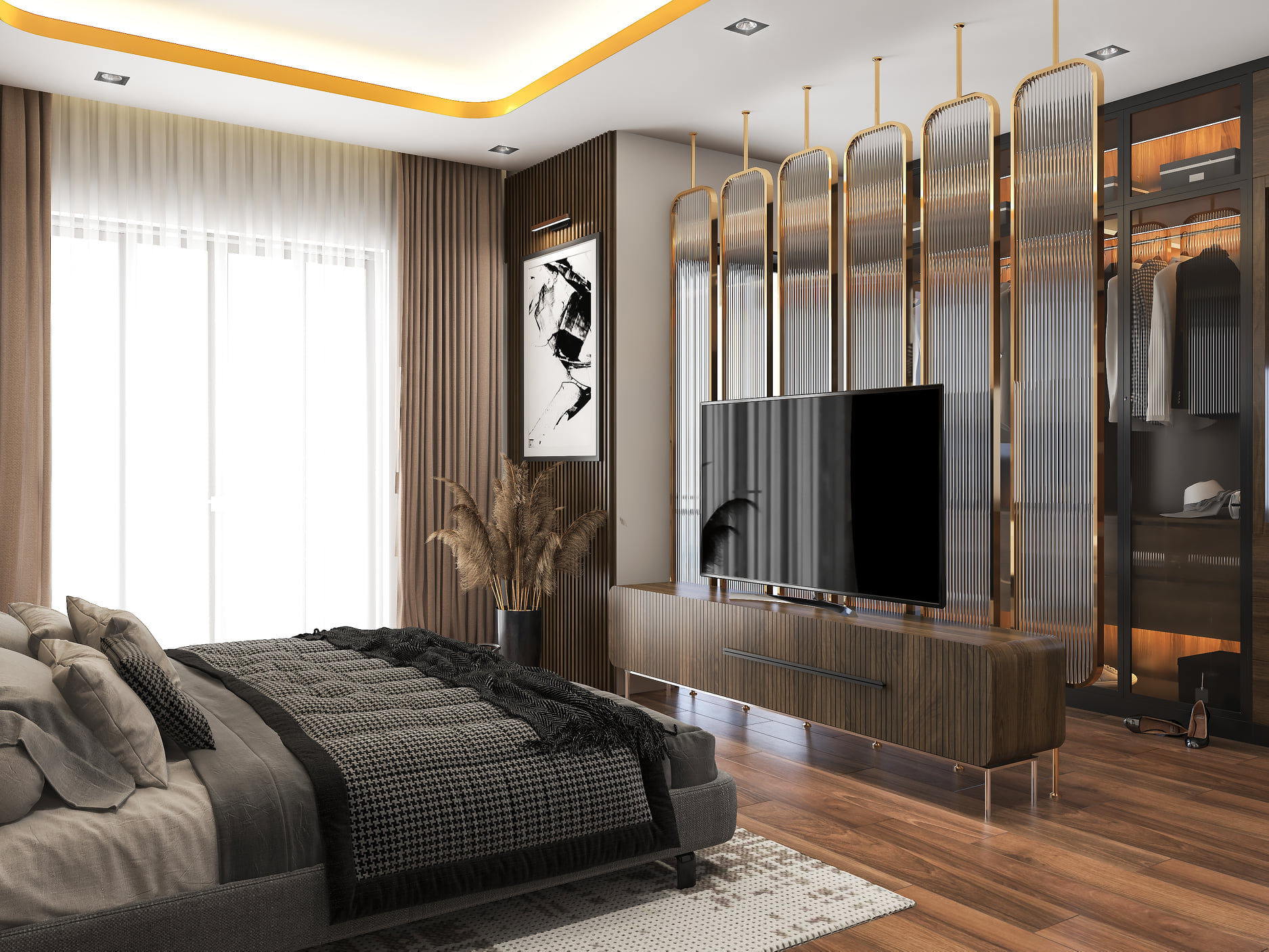 3D Interior Model Bed Room 230504 Scene 3dsmax