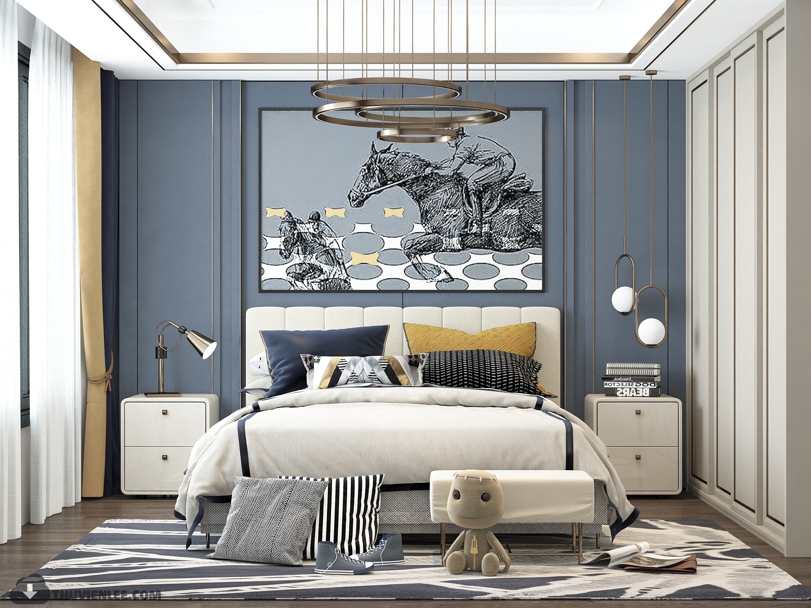 3D Interior Model Bed Room 230505 Scene 3dsmax