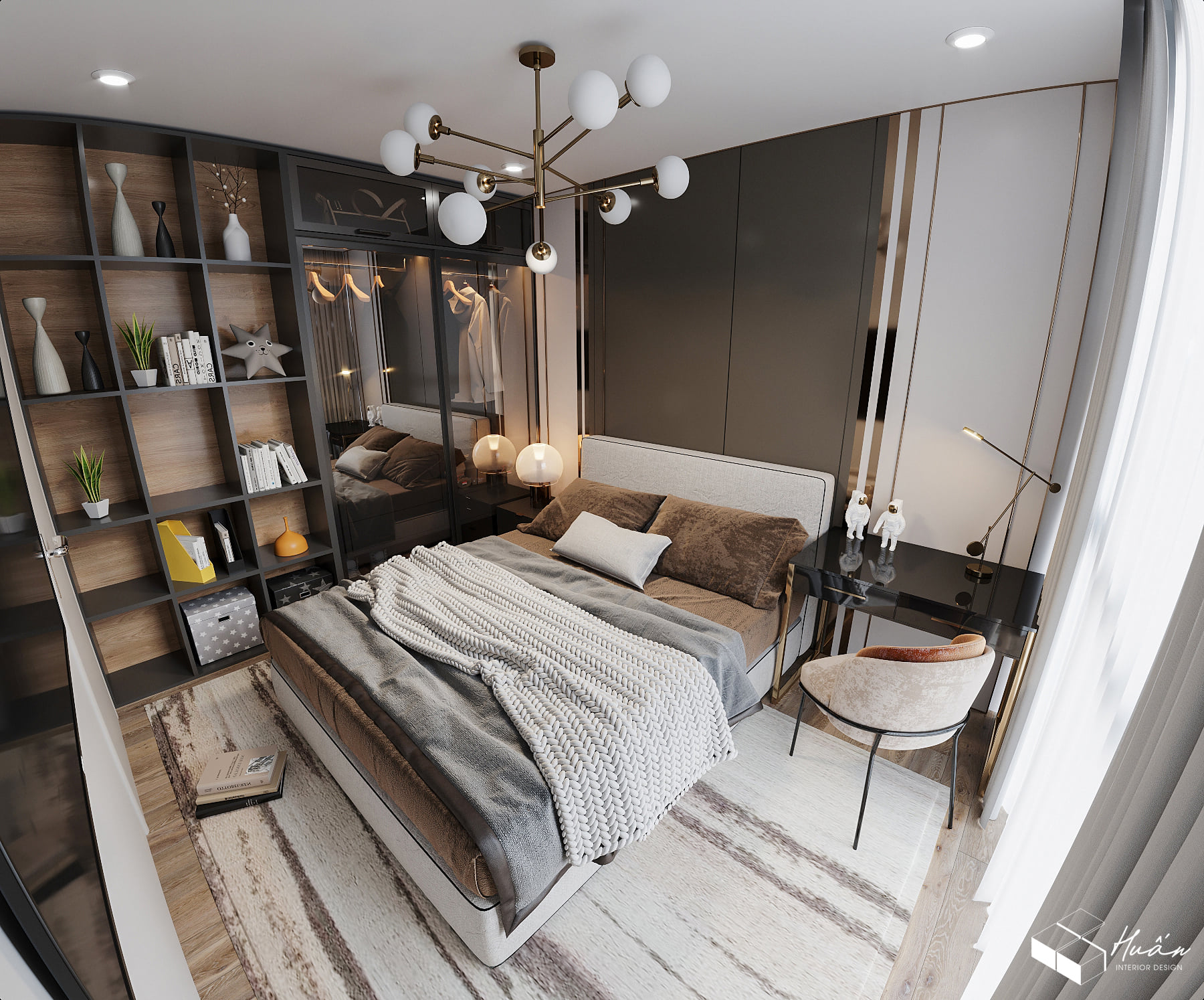 3D Interior Model Bed Room 230507 Scene 3dsmax