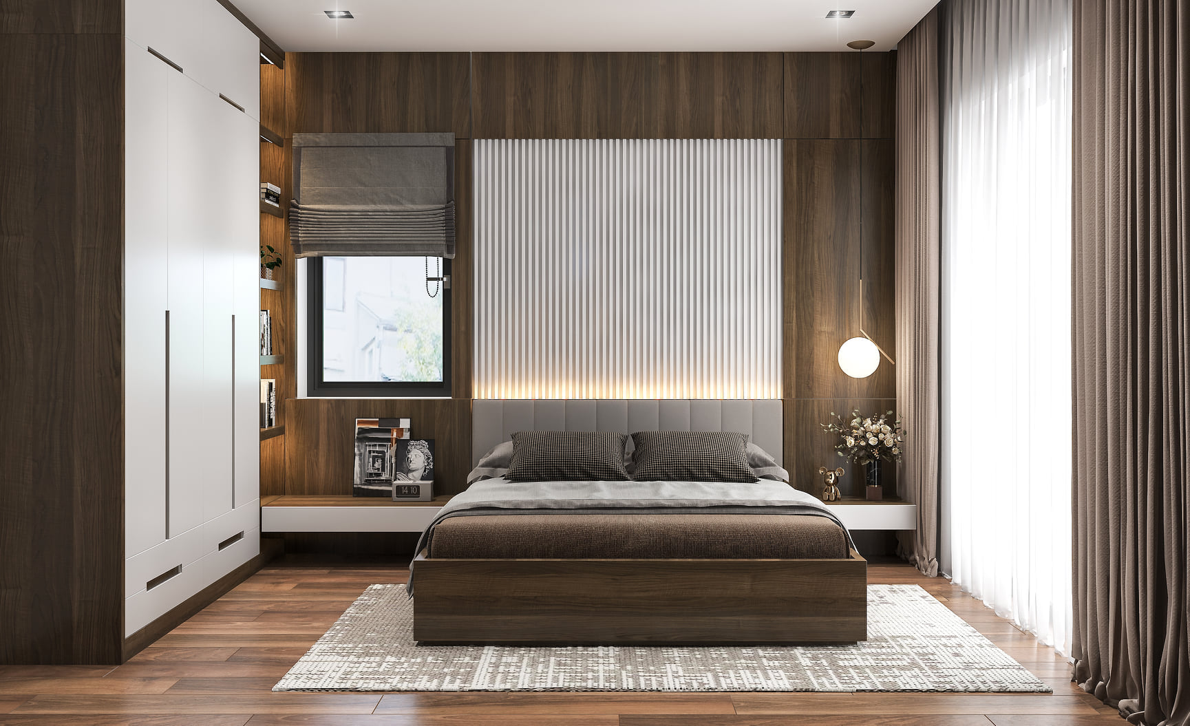 3D Interior Model Bed Room 230508 Scene 3dsmax