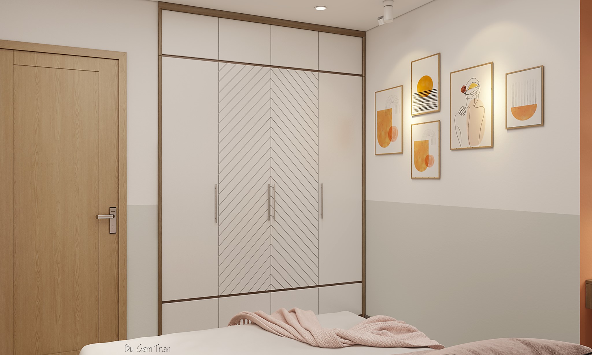 3D Interior Model Bed Room 230509 Scene 3dsmax