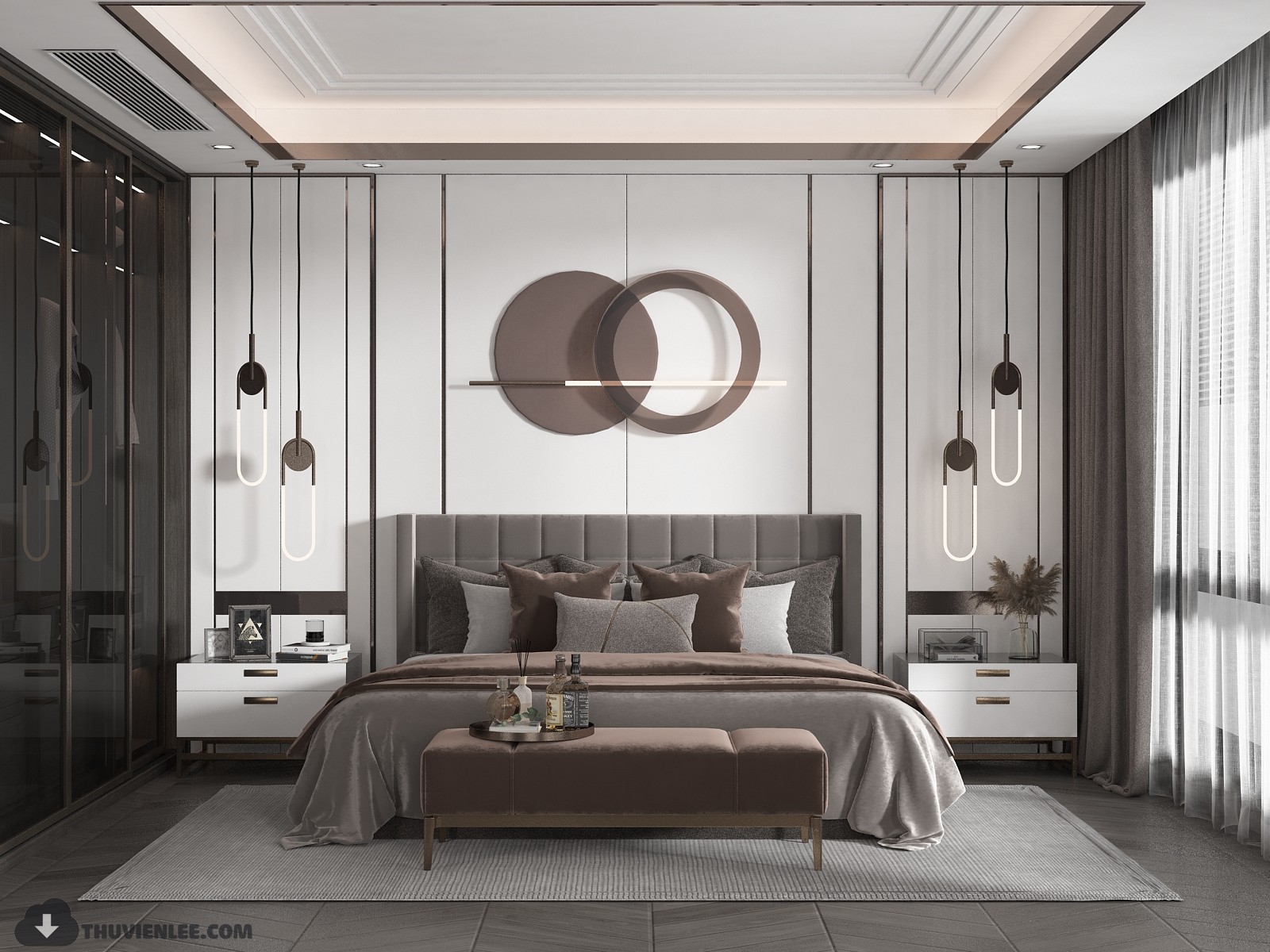 3D Interior Model Bed Room 230512 Scene 3dsmax