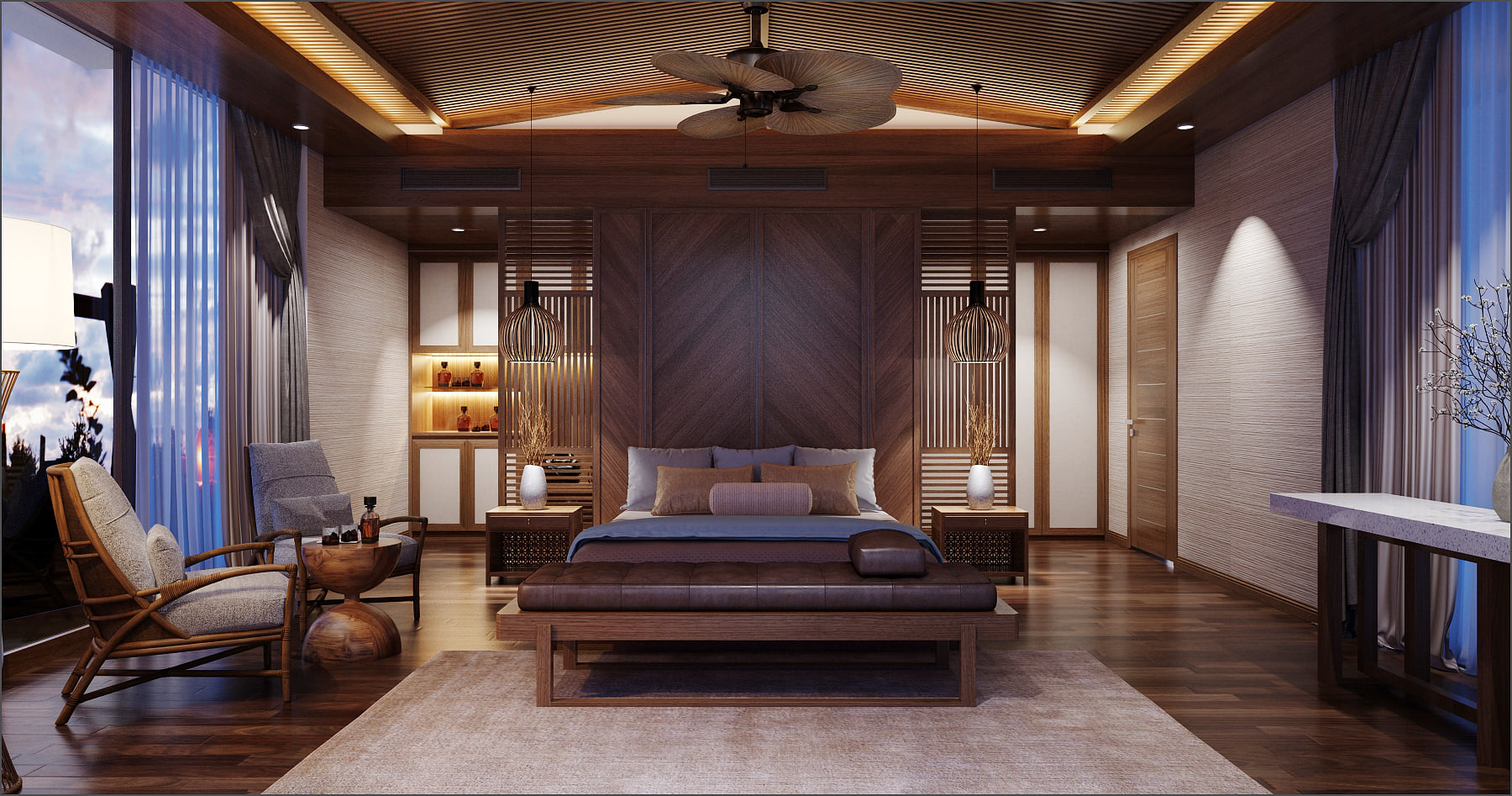 3D Interior Model Bed Room 230513 Scene 3dsmax