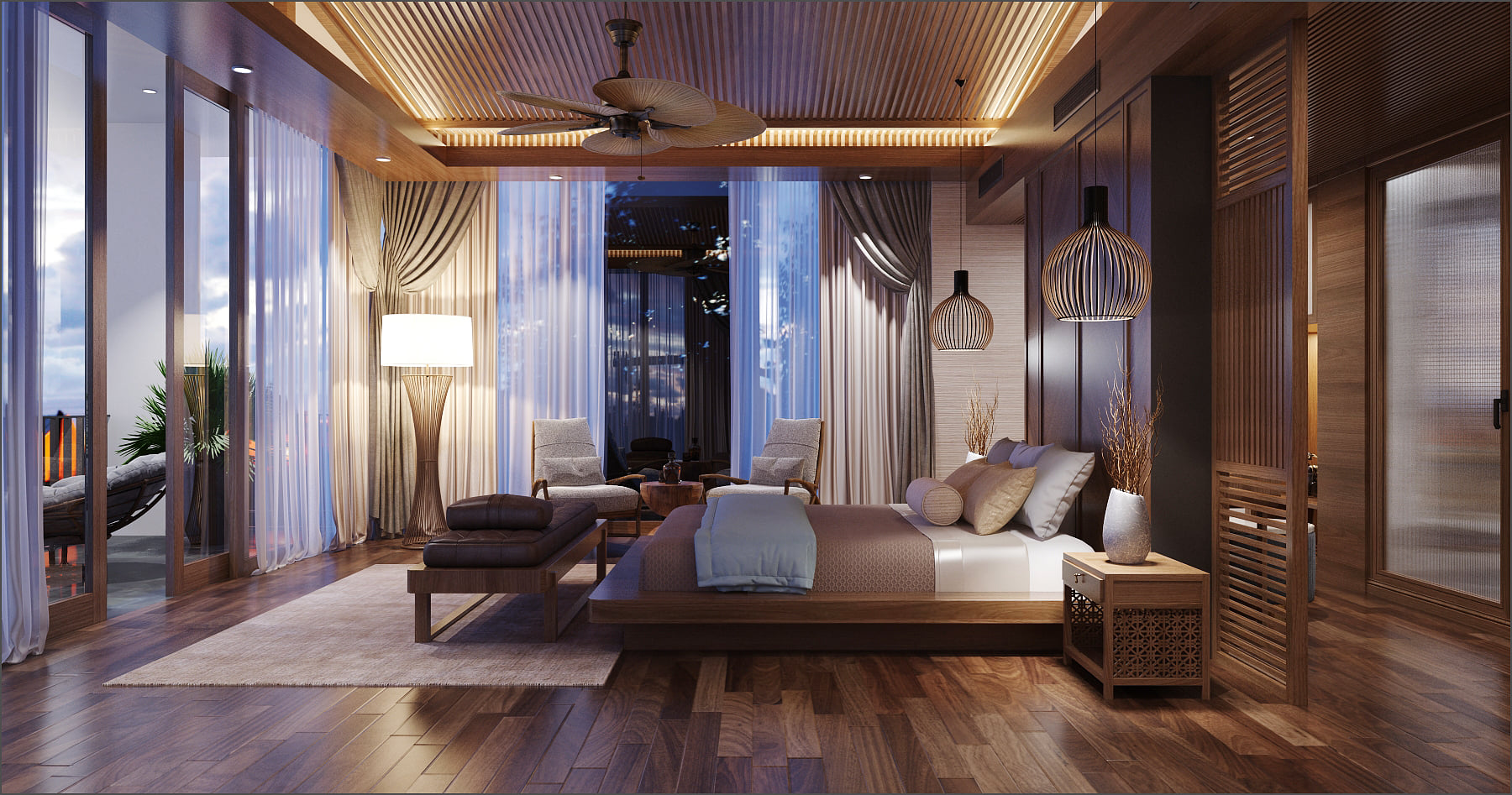 3D Interior Model Bed Room 230513 Scene 3dsmax
