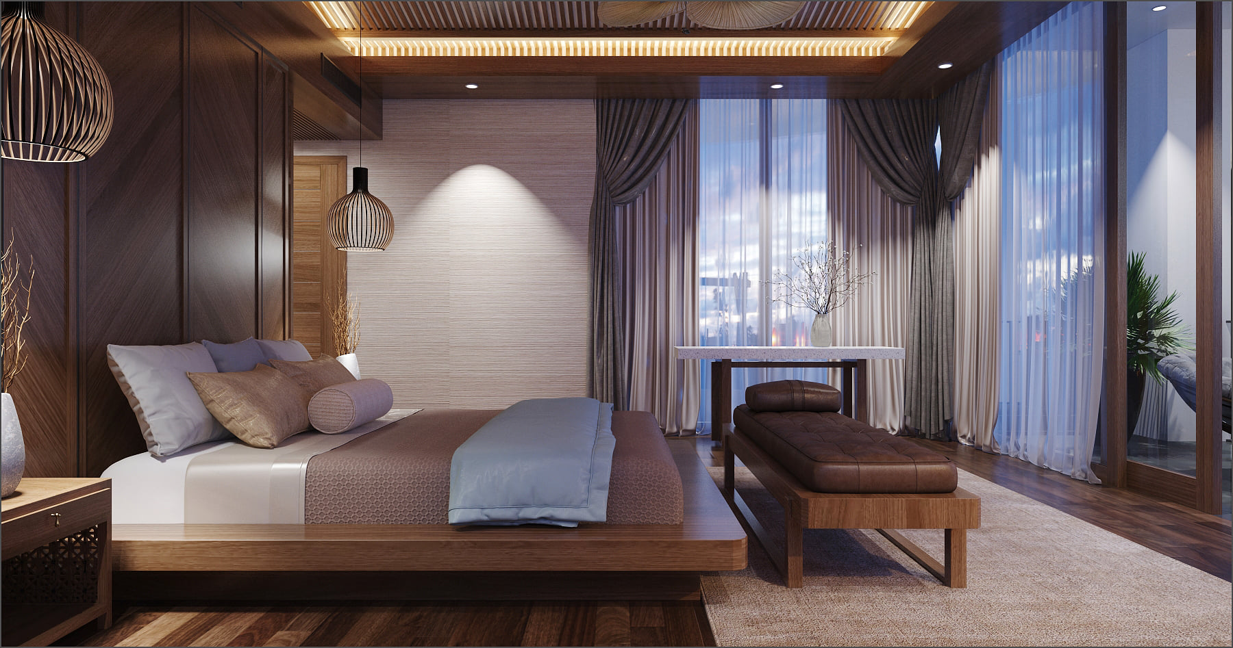 3D Interior Model Bed Room 230513 Scene 3dsmax
