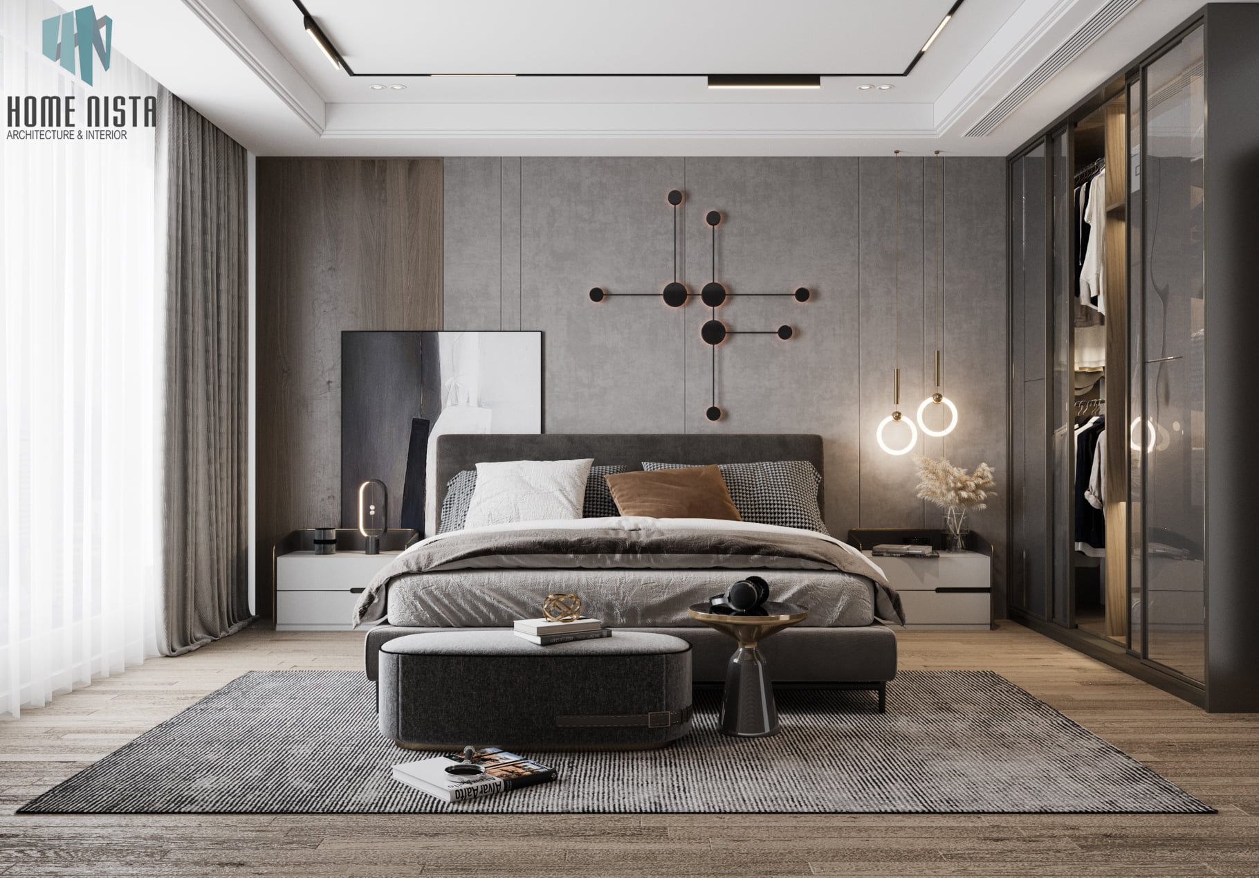 3D Interior Model Bed Room 230514 Scene 3dsmax