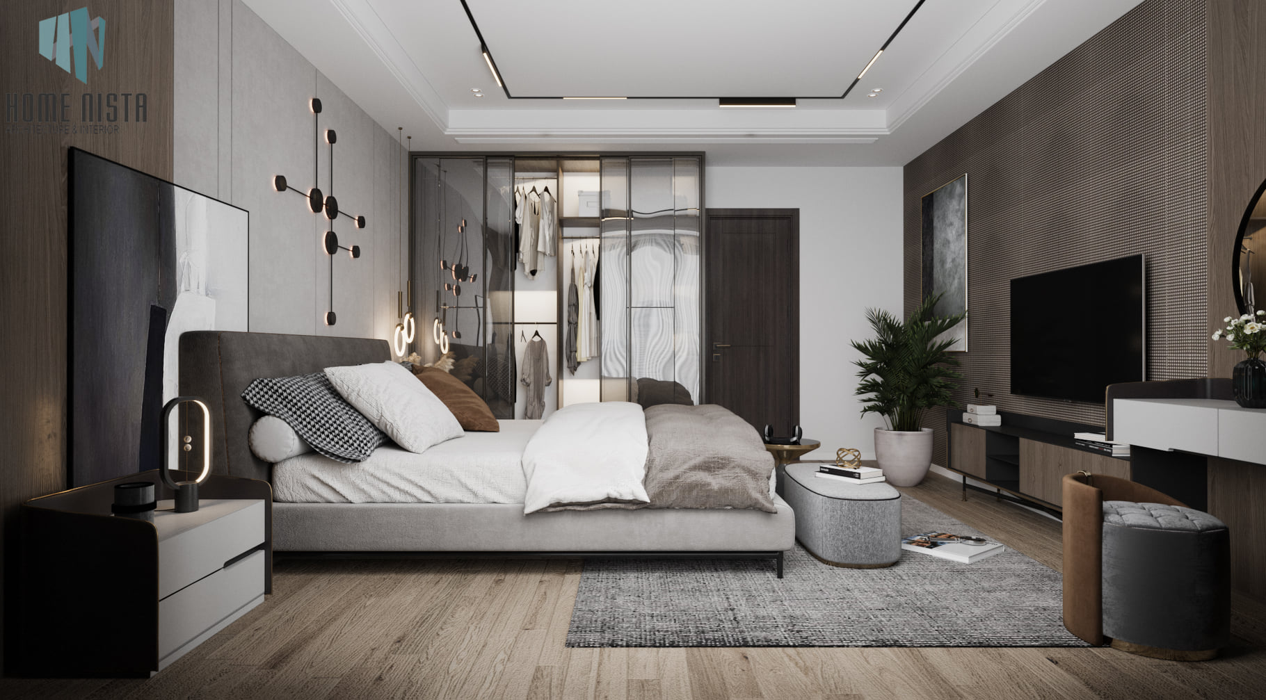 3D Interior Model Bed Room 230514 Scene 3dsmax