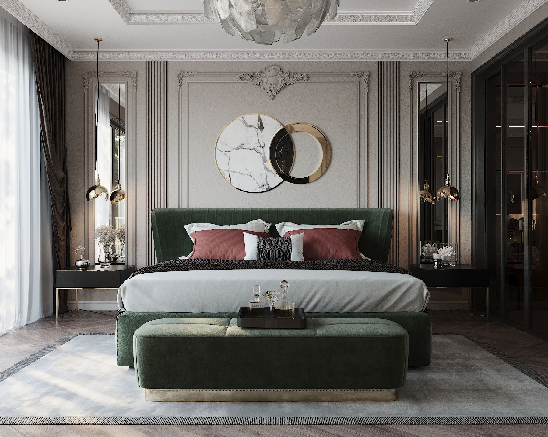 3D Interior Model Bed Room 230515 Scene 3dsmax