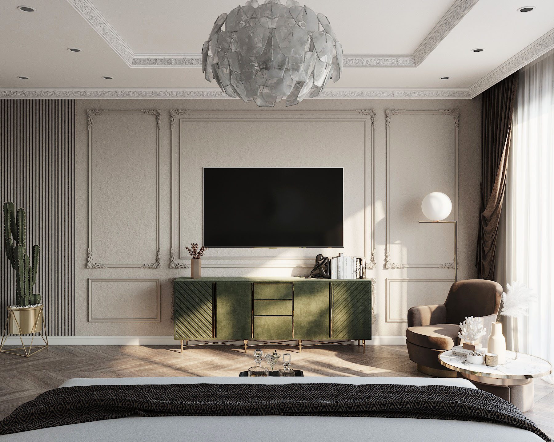 3D Interior Model Bed Room 230515 Scene 3dsmax