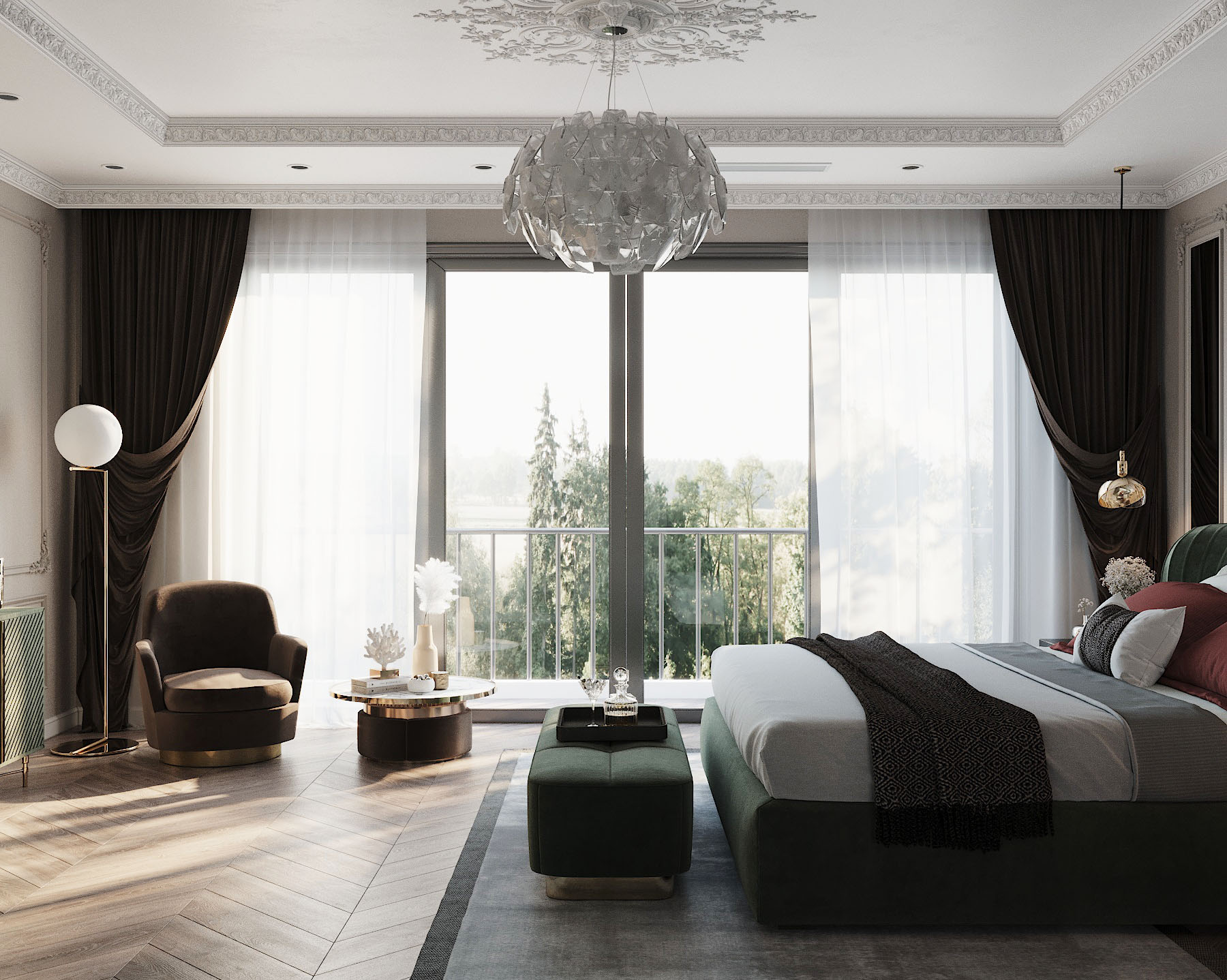 3D Interior Model Bed Room 230515 Scene 3dsmax