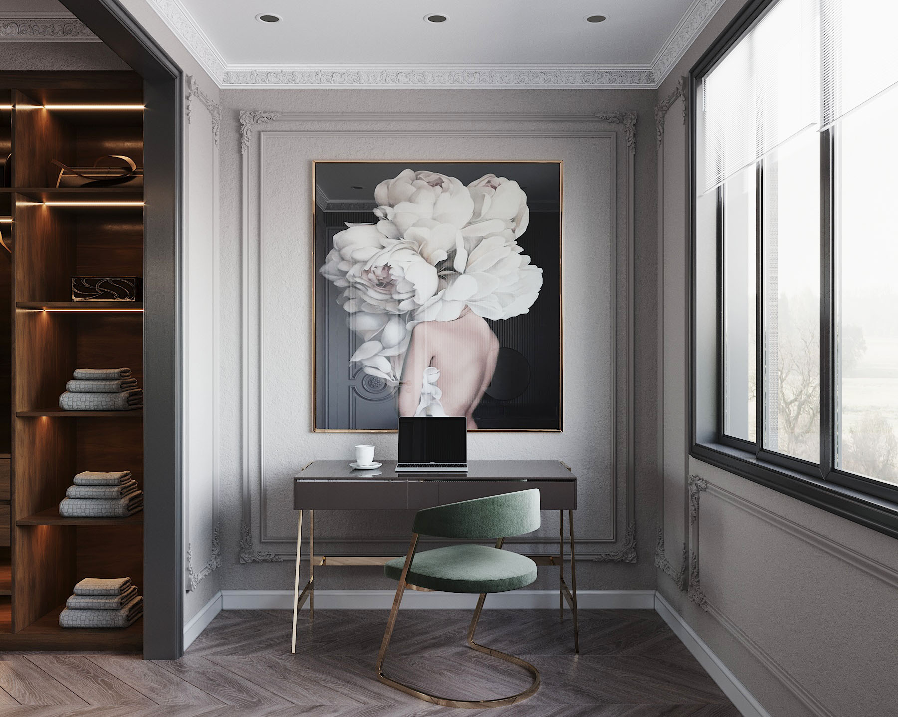 3D Interior Model Bed Room 230515 Scene 3dsmax