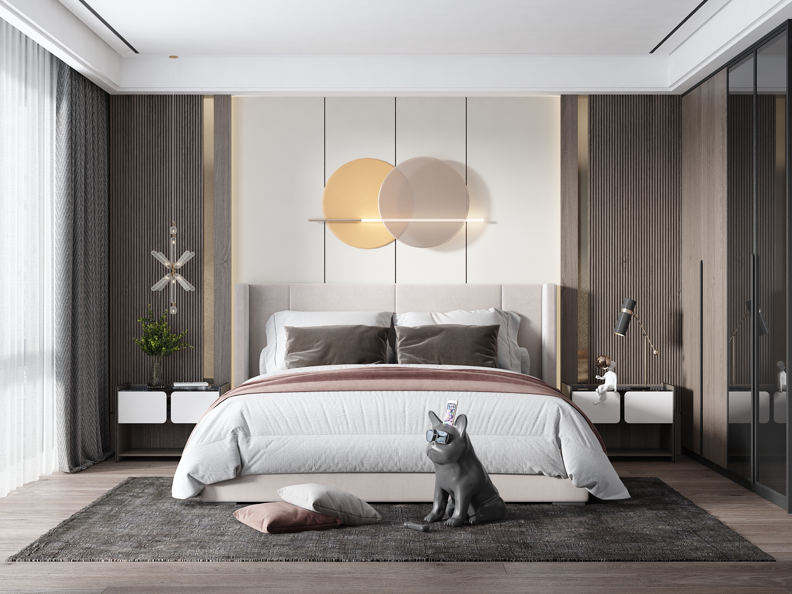 3D Interior Model Bed Room 230517 Scene 3dsmax