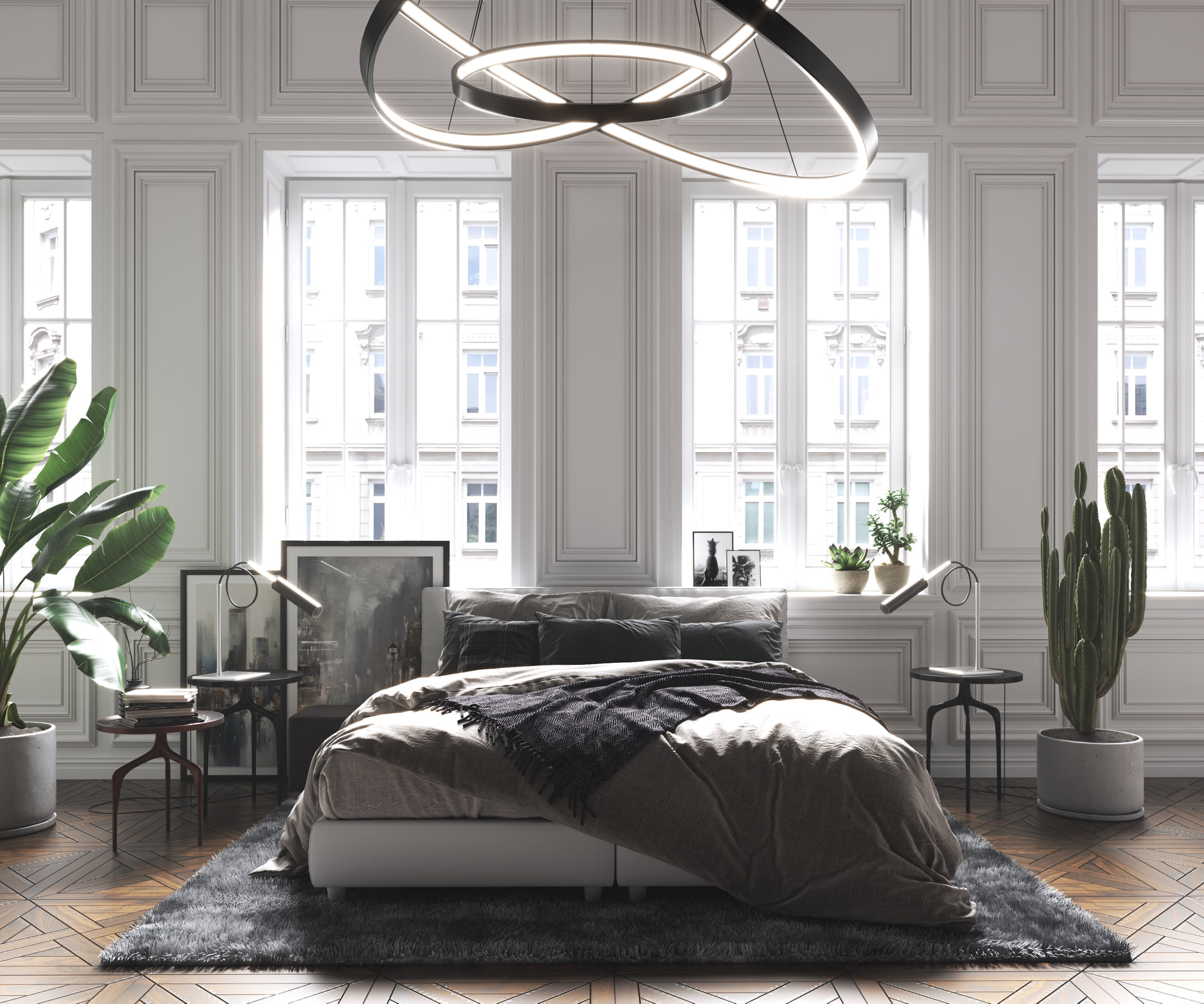3D Interior Model Bed Room 230519 Scene 3dsmax