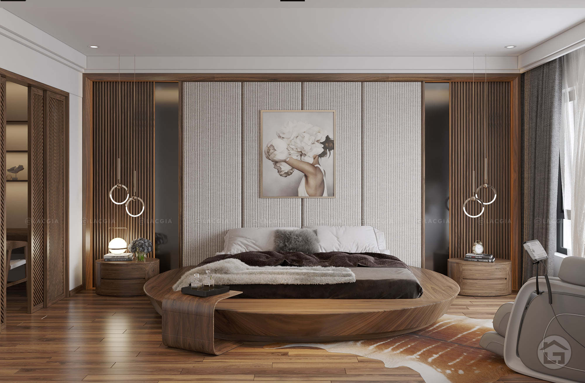 3D Interior Model Bed Room 230520 Scene 3dsmax