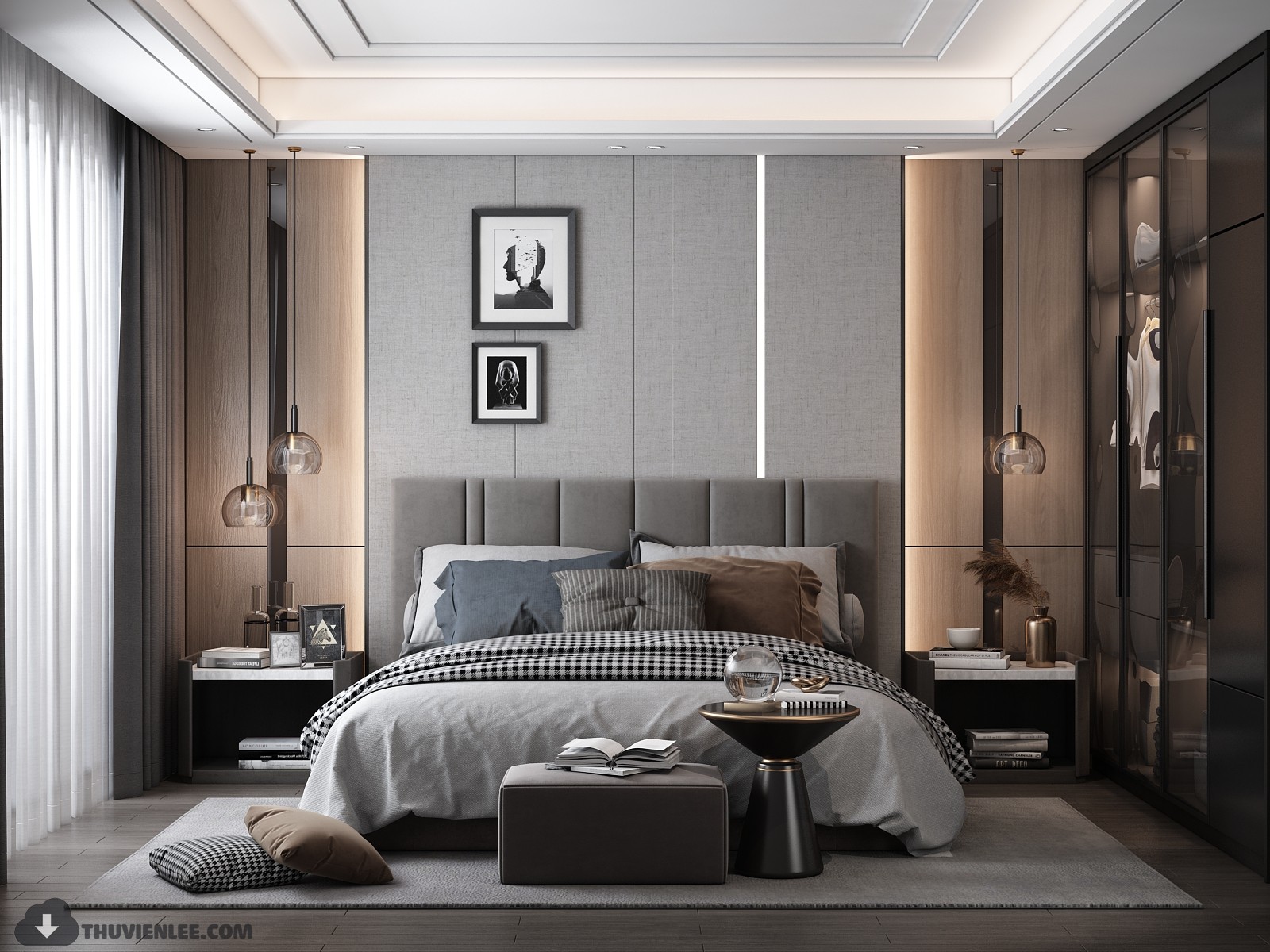 3D Interior Model Bed Room 230521 Scene 3dsmax