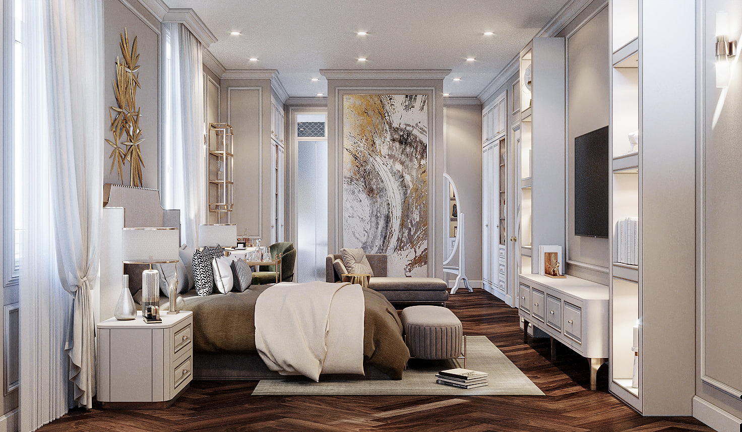 3D Interior Model Bed Room 230523 Scene 3dsmax