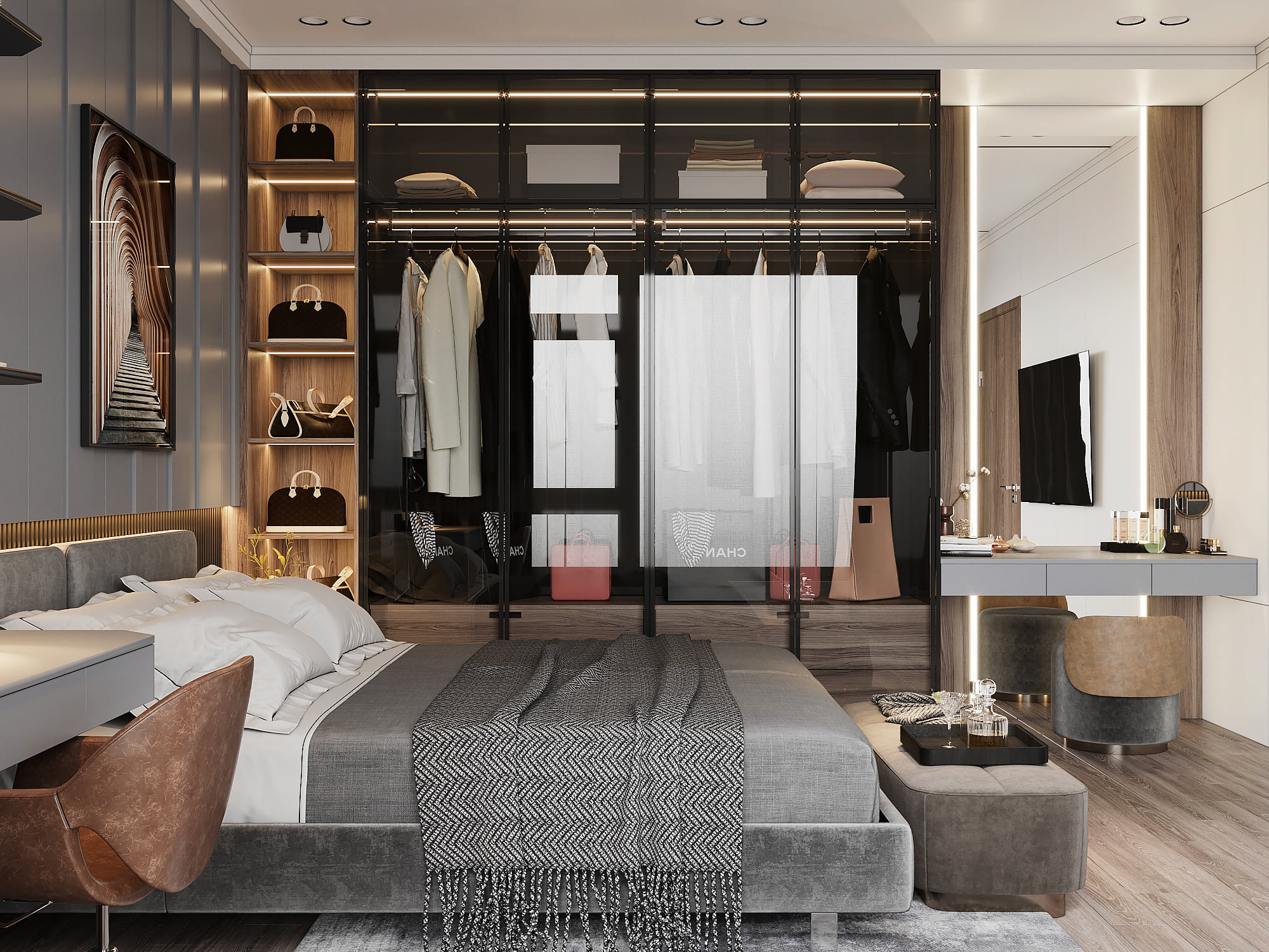 3D Interior Model Bed Room 230526 Scene 3dsmax