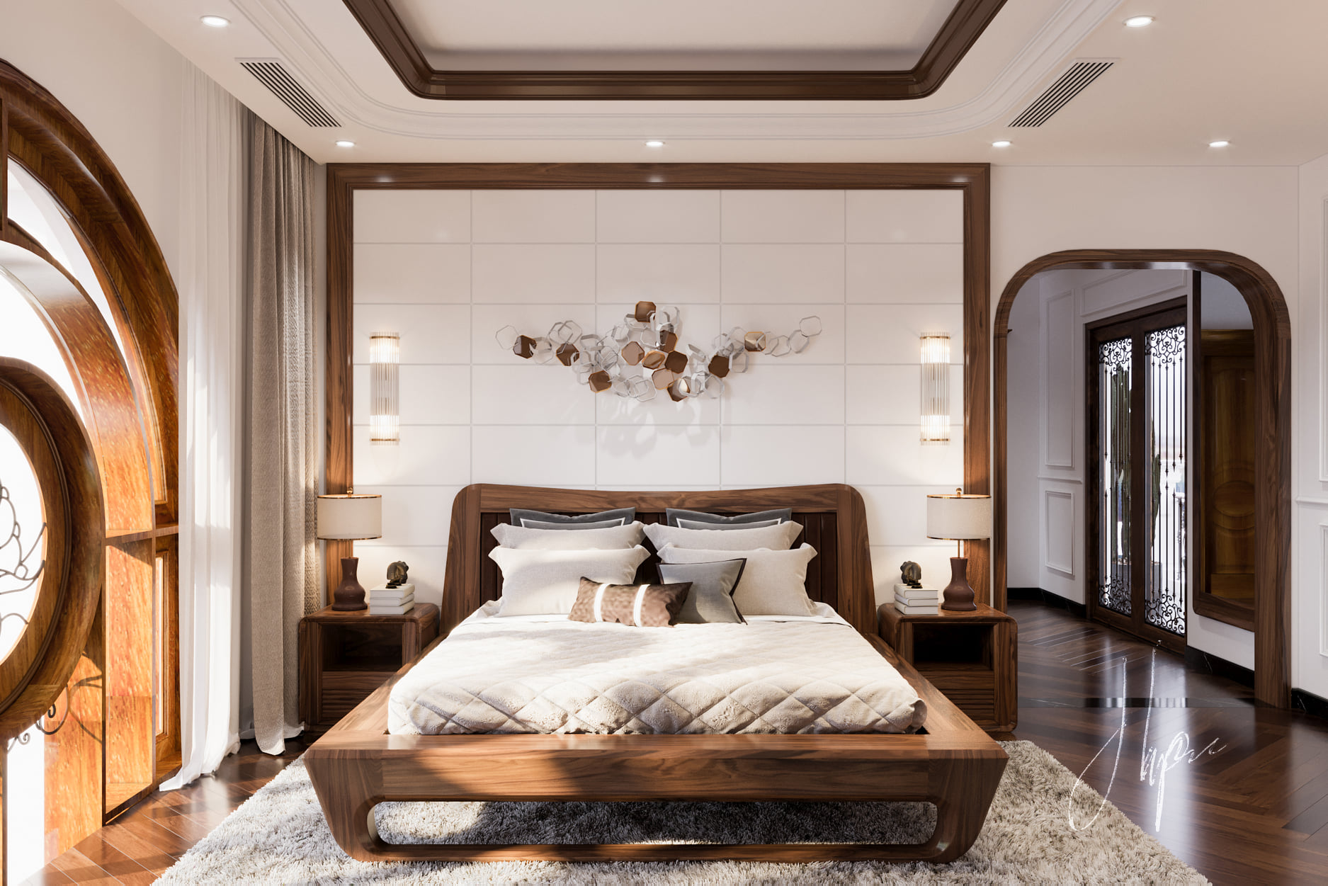 3D Interior Model Bed Room 230527 Scene 3dsmax