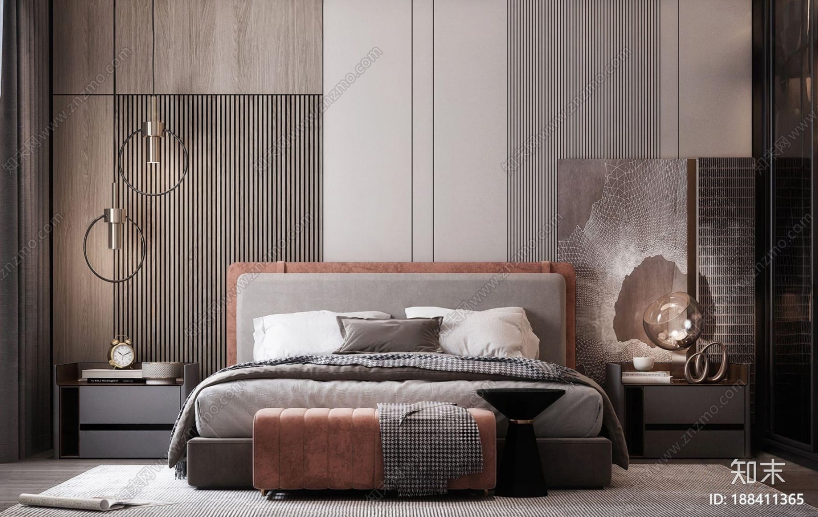 3D Interior Model Bed Room 230529 Scene 3dsmax