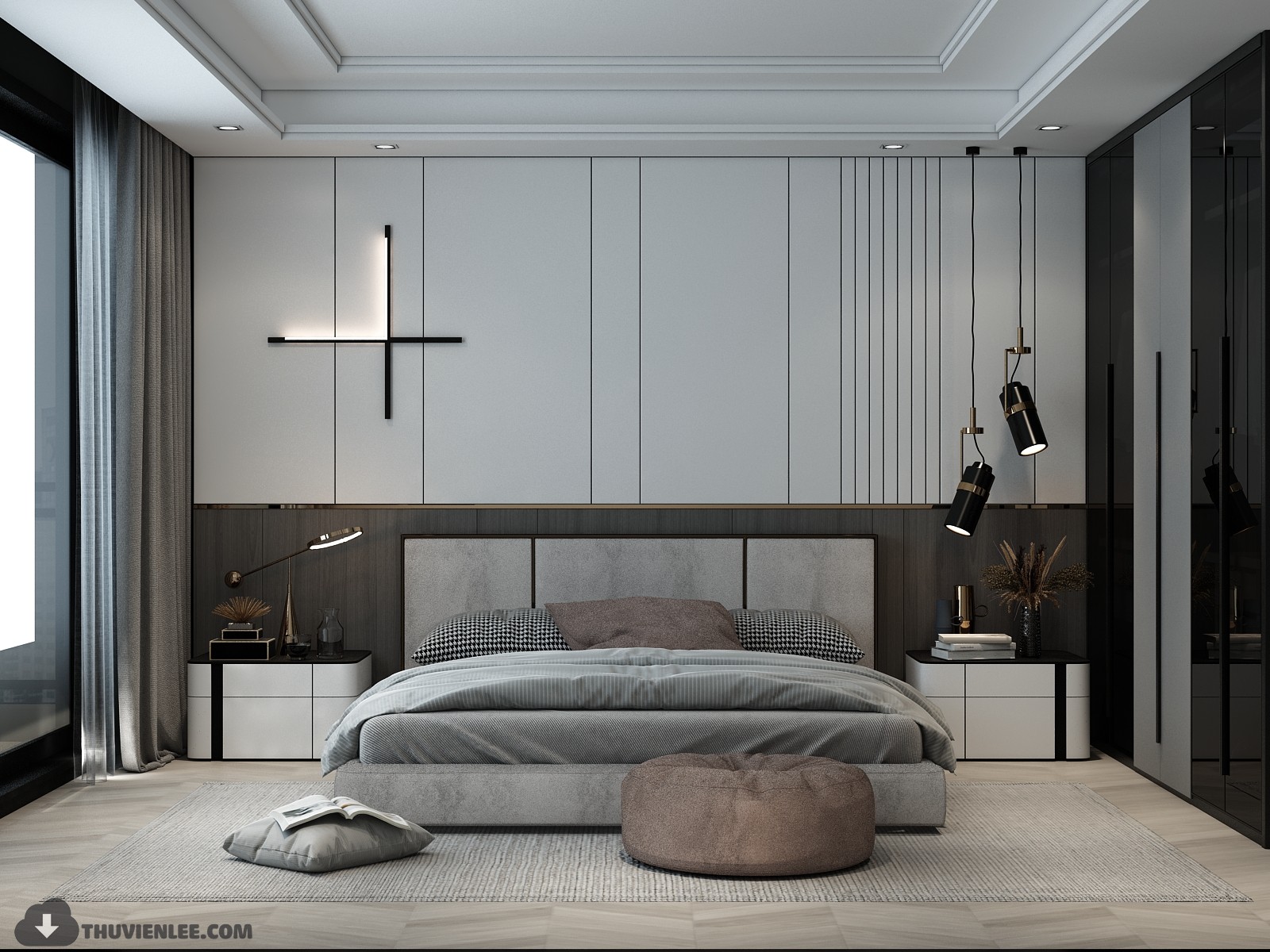 3D Interior Model Bed Room 230531 Scene 3dsmax