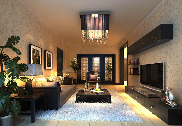 3D Interior Model Living room 230197 Scene 3dsmax