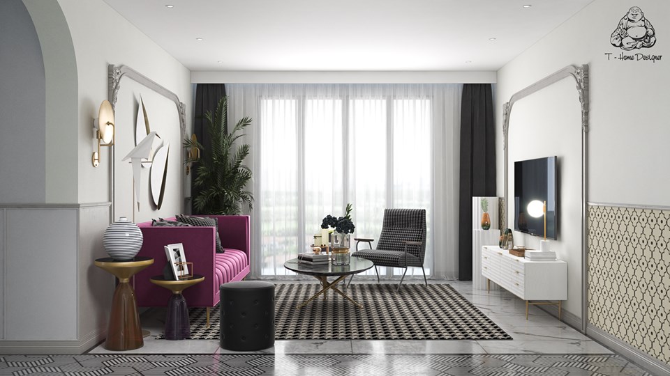3D Interior Model Living room 23012 Scene 3dsmax