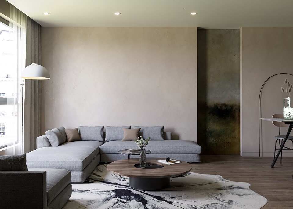 3D Interior Model Living room 23017 Scene 3dsmax