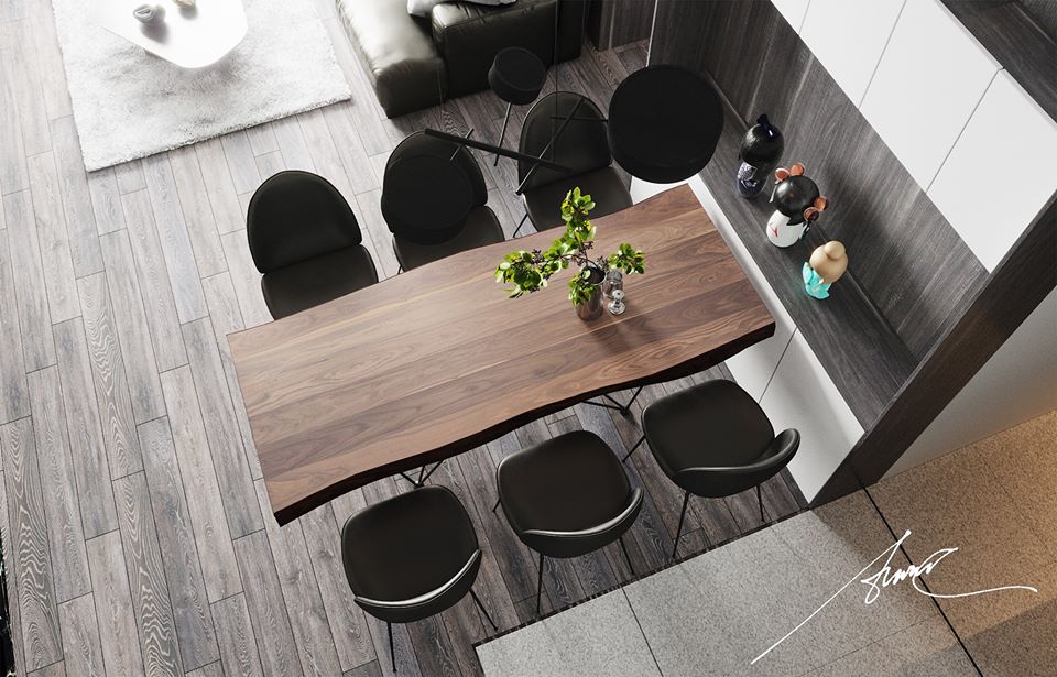 3D Interior Model Living room 23018 Scene 3dsmax