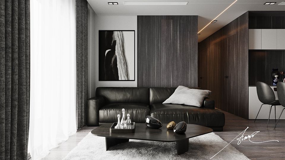 3D Interior Model Living room 23018 Scene 3dsmax