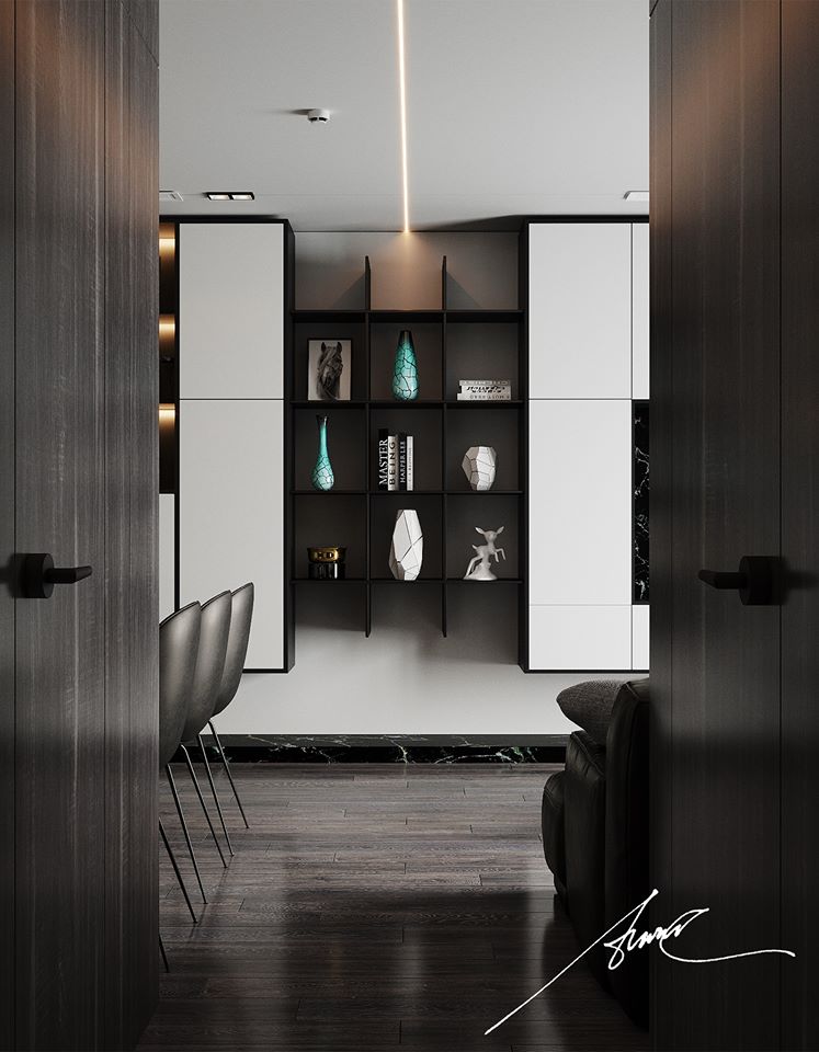 3D Interior Model Living room 23018 Scene 3dsmax