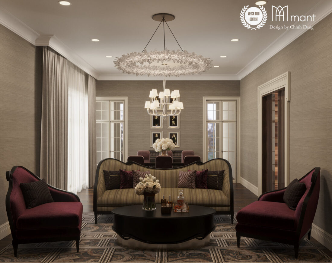 3D Interior Model Living room 23020 Scene 3dsmax