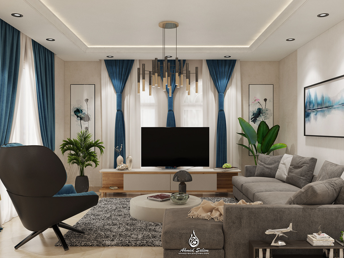 3D Interior Model Living room 23004 Scene 3dsmax