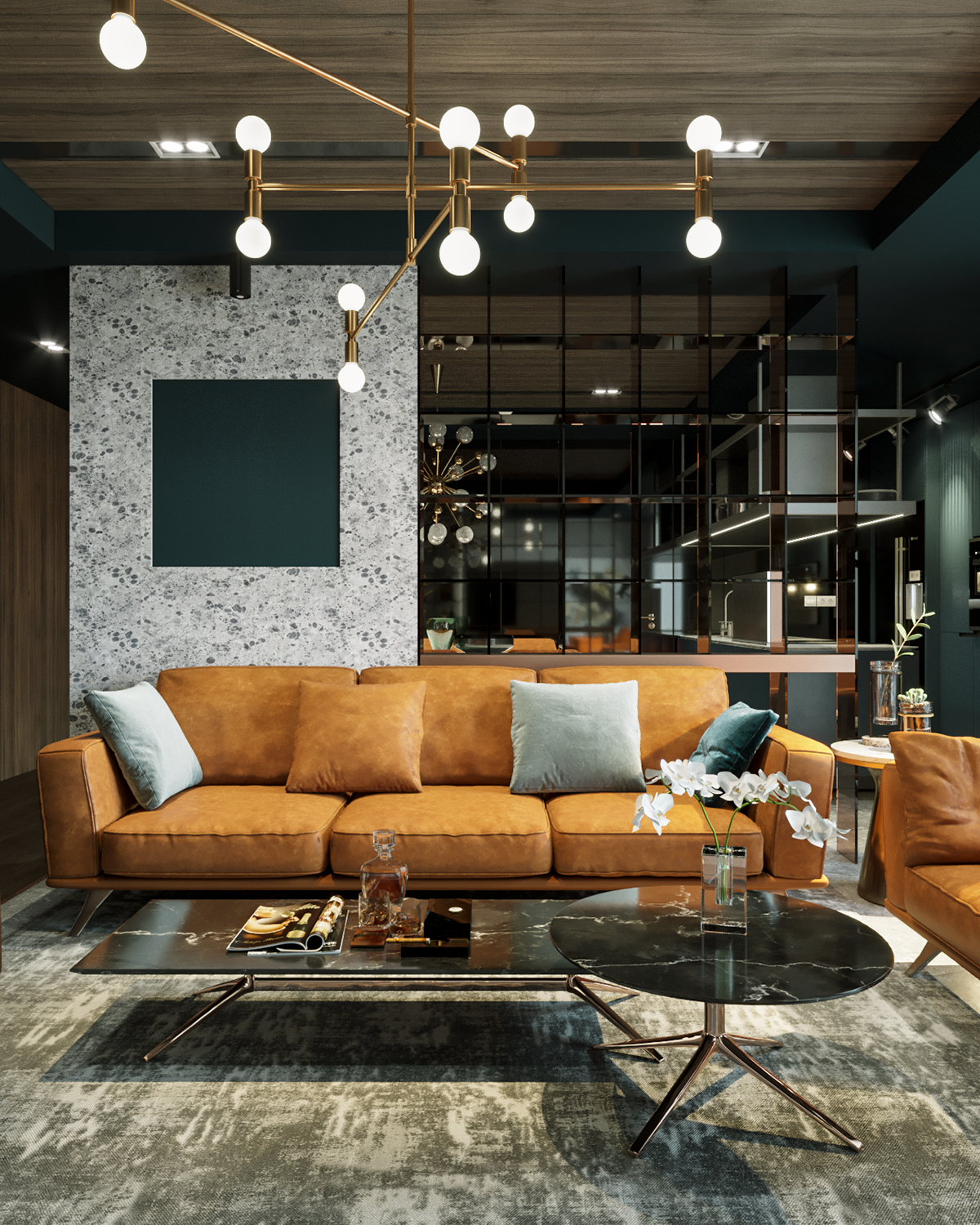 3D Interior Model Living room 23005 Scene 3dsmax