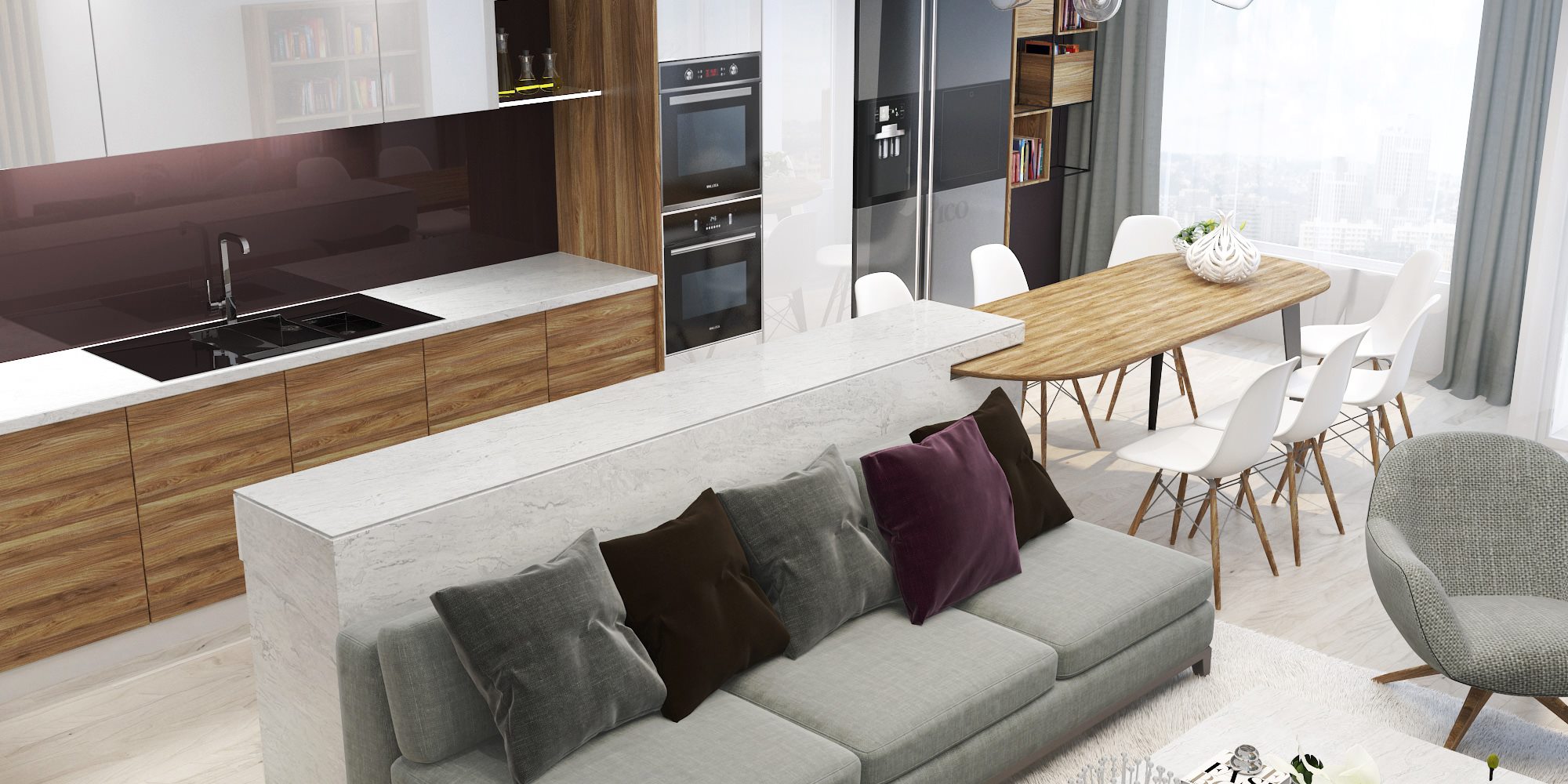 3D Interior Model Living room 23006 Scene 3dsmax