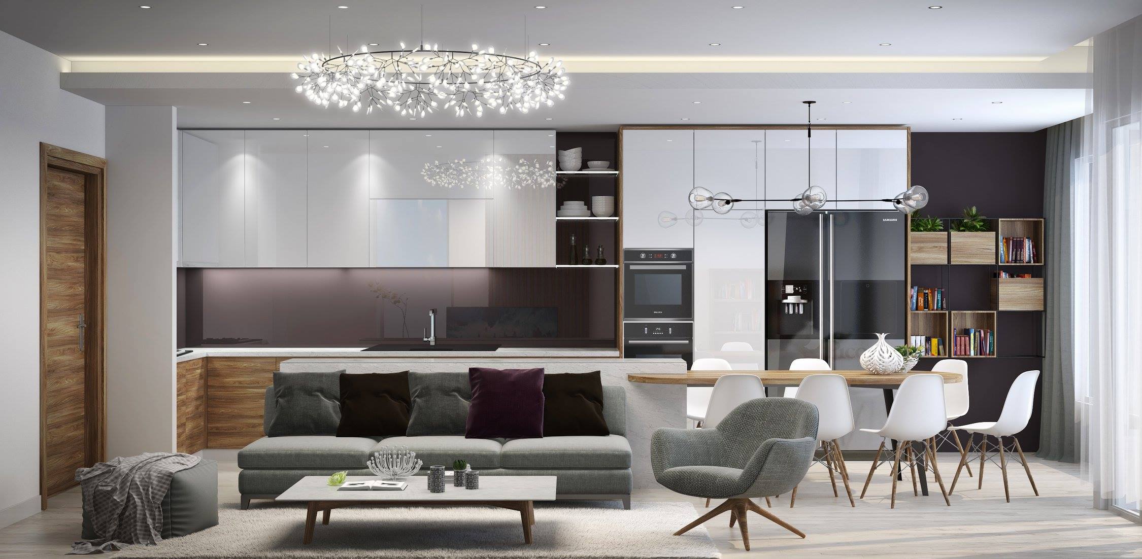 3D Interior Model Living room 23006 Scene 3dsmax