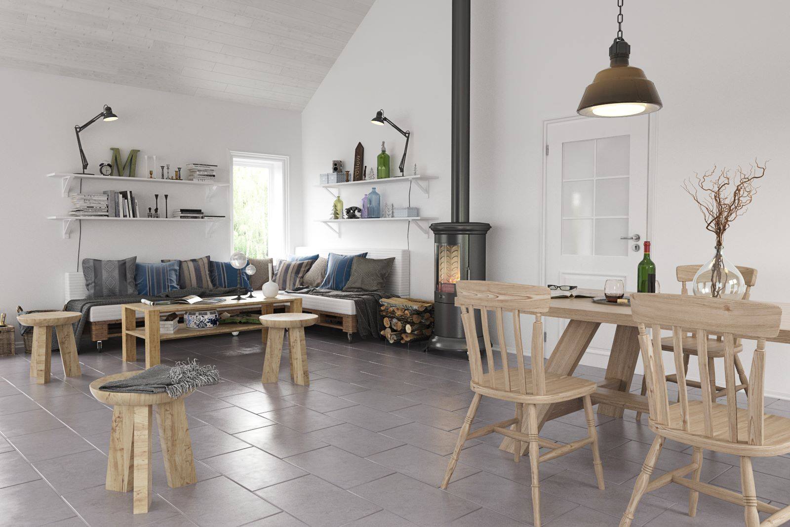 3D Interior Model Living room 23008 Scene 3dsmax