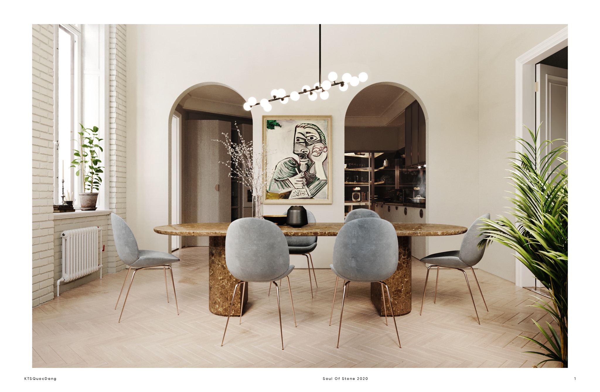 3D Interior Model Living room 23029 Scene 3dsmax