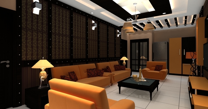 3D Interior Model Living room 230191 Scene 3dsmax
