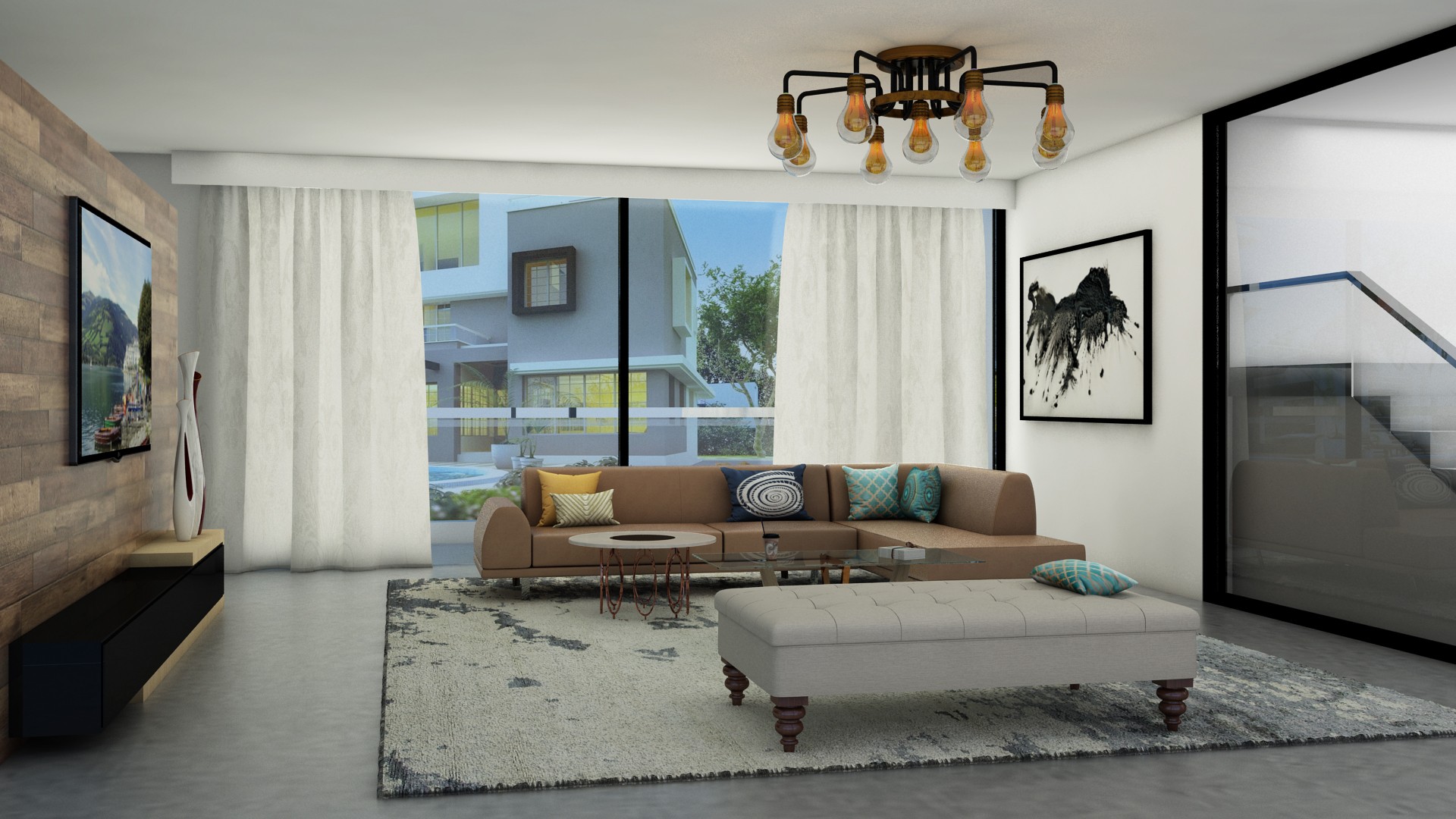 3D Interior Model Living room 230200 Scene 3dsmax