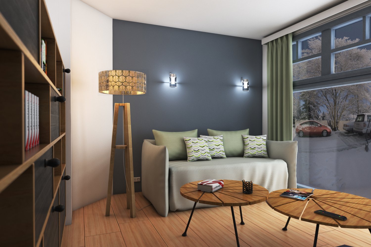 3D Interior Model Living room 230209 Scene 3dsmax