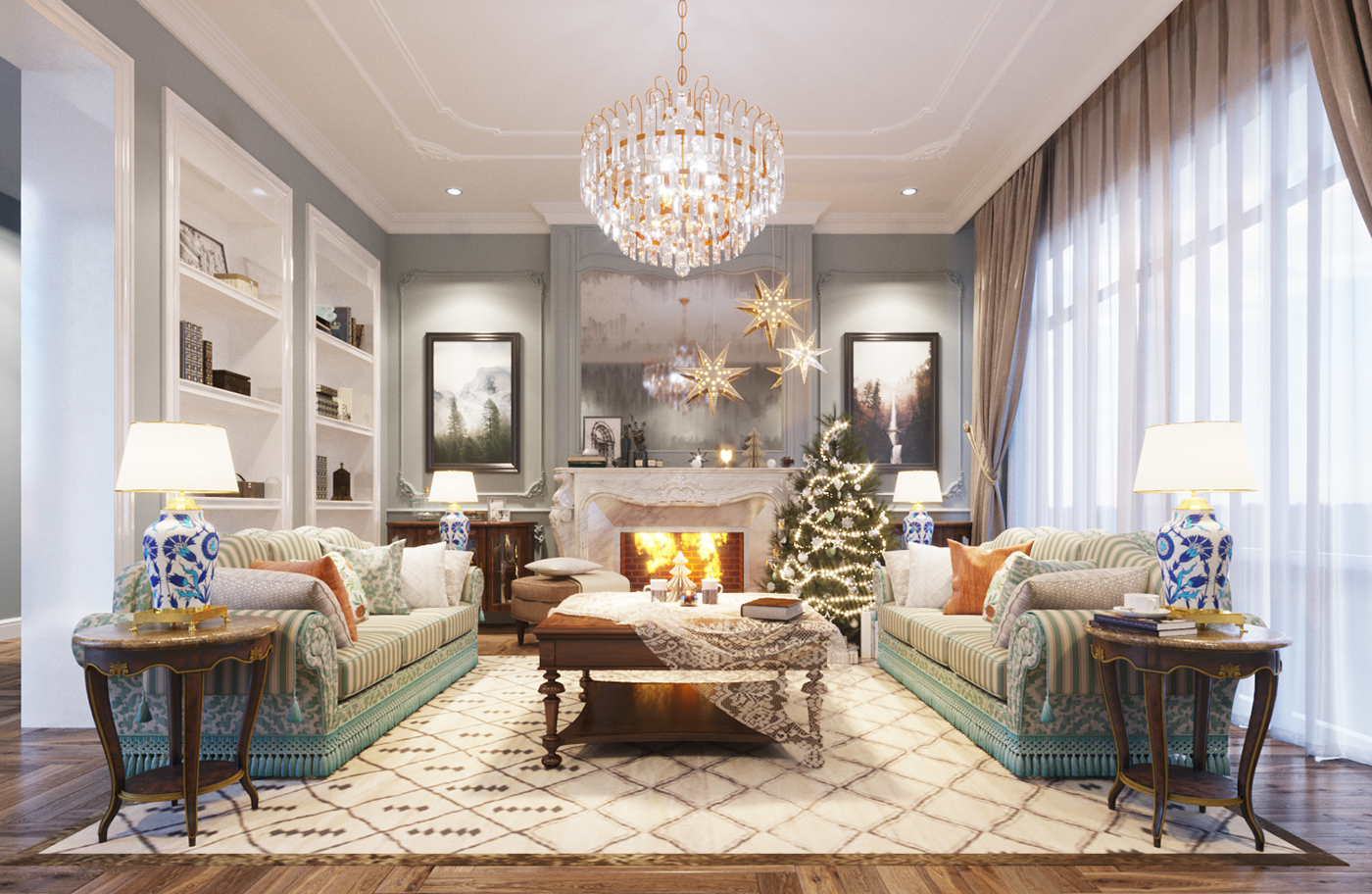 3D Interior Model Living room 230214 Scene 3dsmax