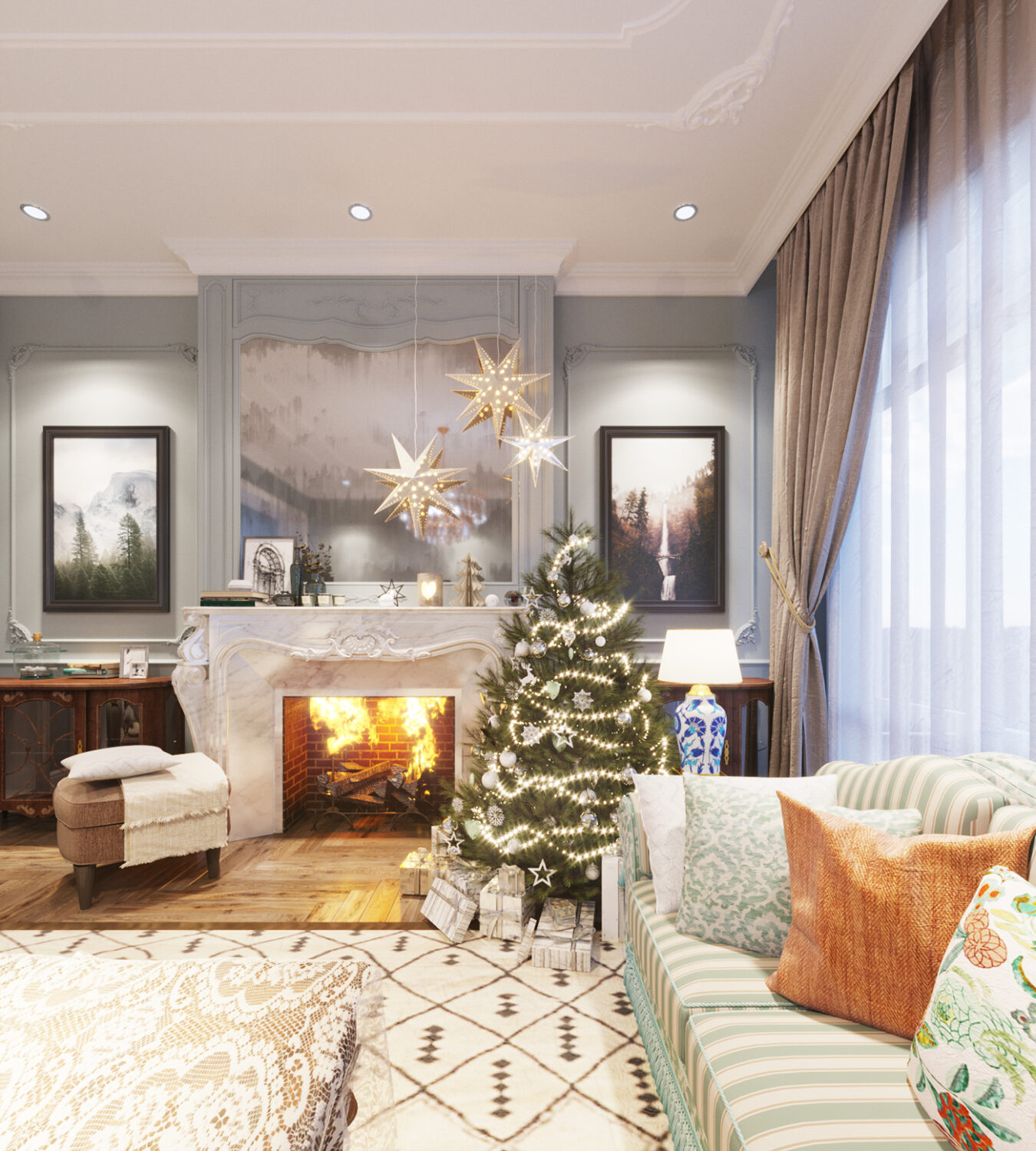 3D Interior Model Living room 230214 Scene 3dsmax