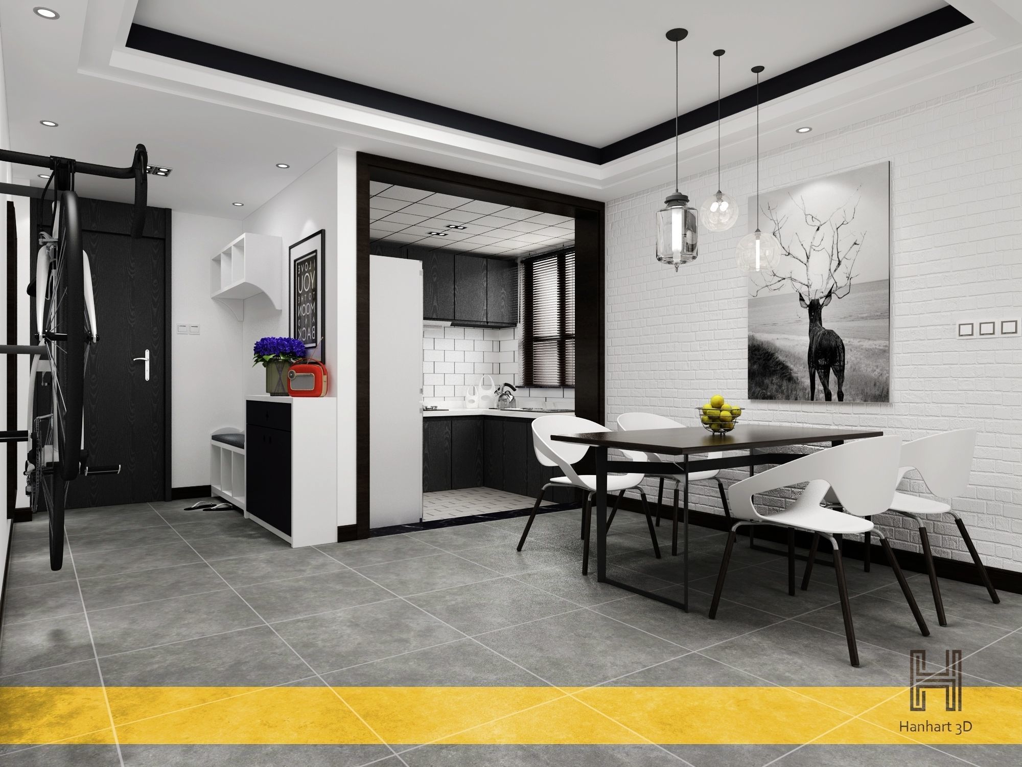 3D Interior Model Living room 230249 Scene 3dsmax