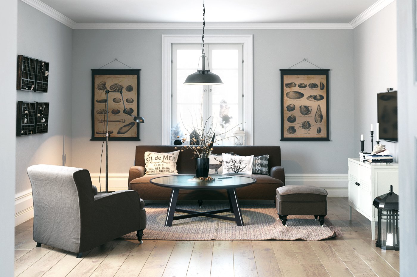 3D Interior Model Living room 230252 Scene 3dsmax