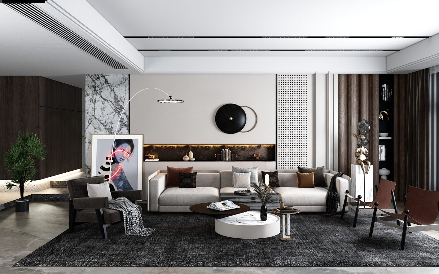 3D Interior Model Living room 2309556 Scene 3dsmax