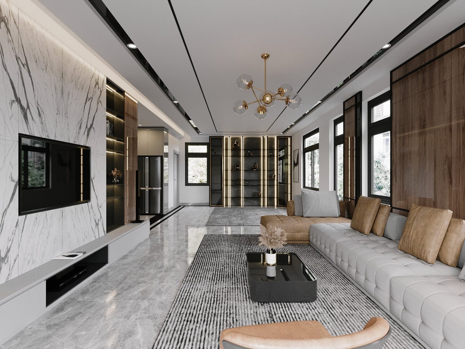 3D Interior Model Living room 2309558 Scene 3dsmax